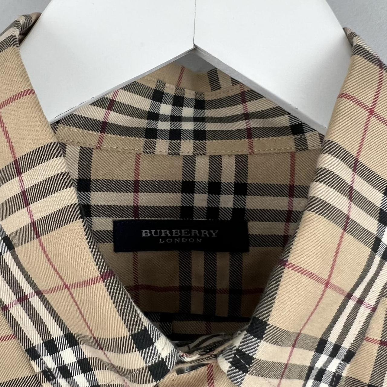 00s Burberry Nova Check LS Shirt (M)