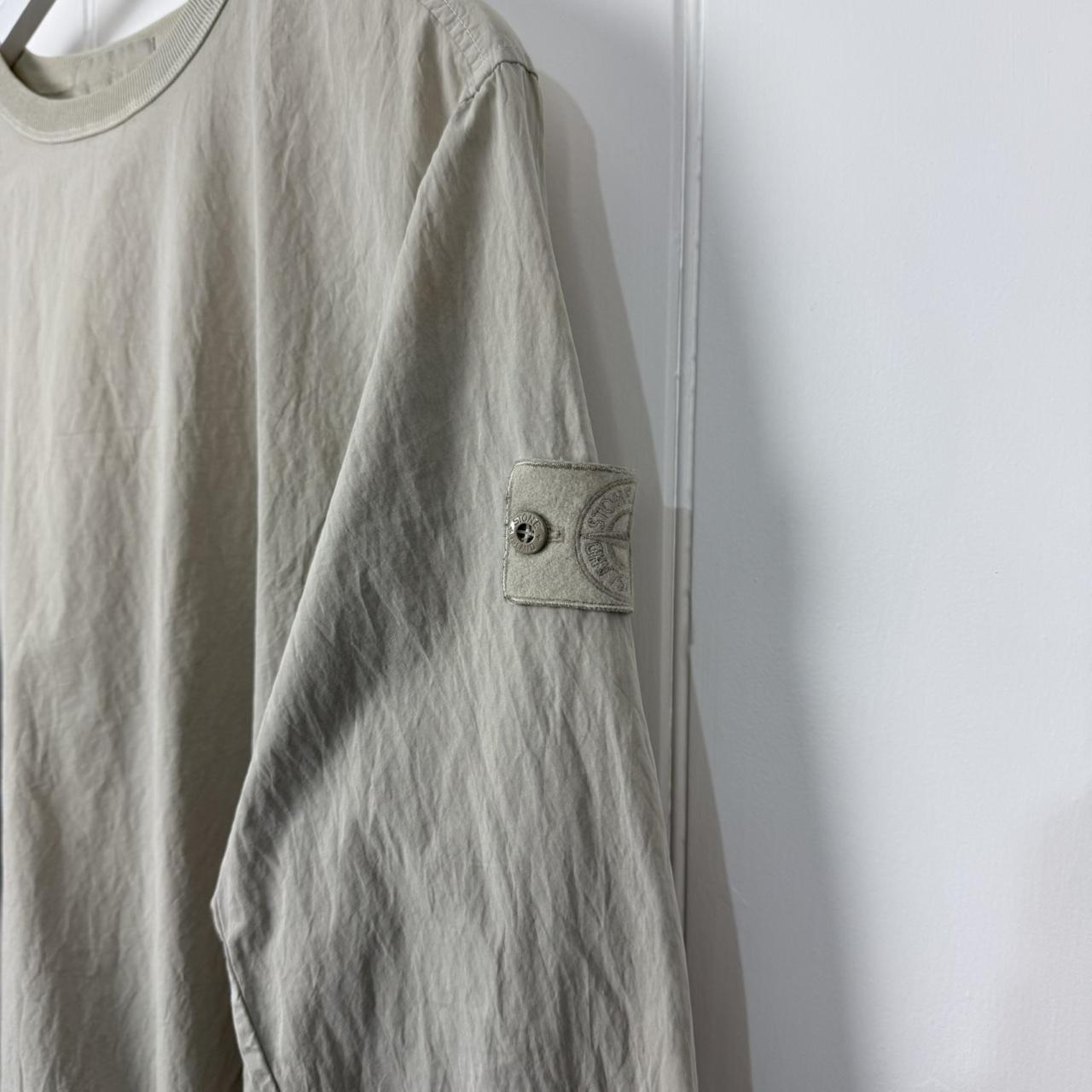 Stone Island Ghost Resin Cotton Sweatshirt (M)