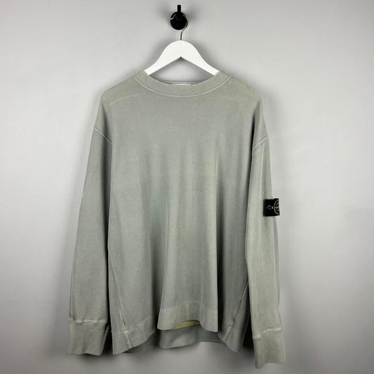 00s Stone Island Ribbed Jumper (XXL)