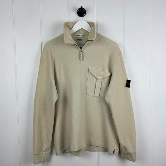 Early 2000’s Stone Island Knit Quarter Zip (L)
