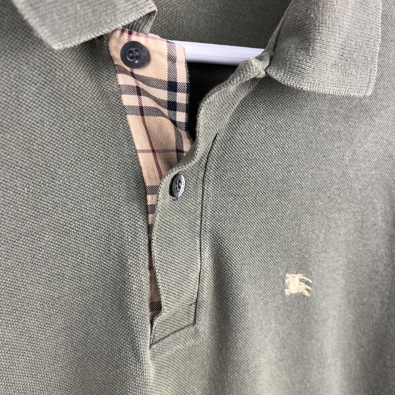 Vintage Burberry Logo Polo Shirt (XL)