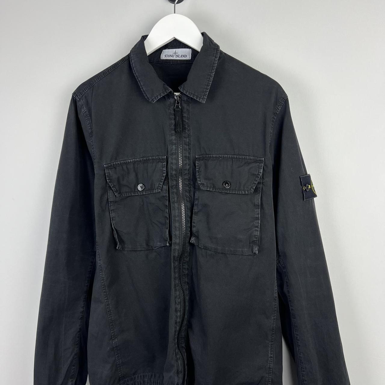 Stone Island Zip Over Shirt (M)