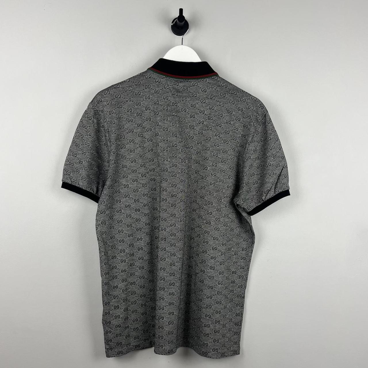 00’s Gucci Monogram Polo Shirt (XL)