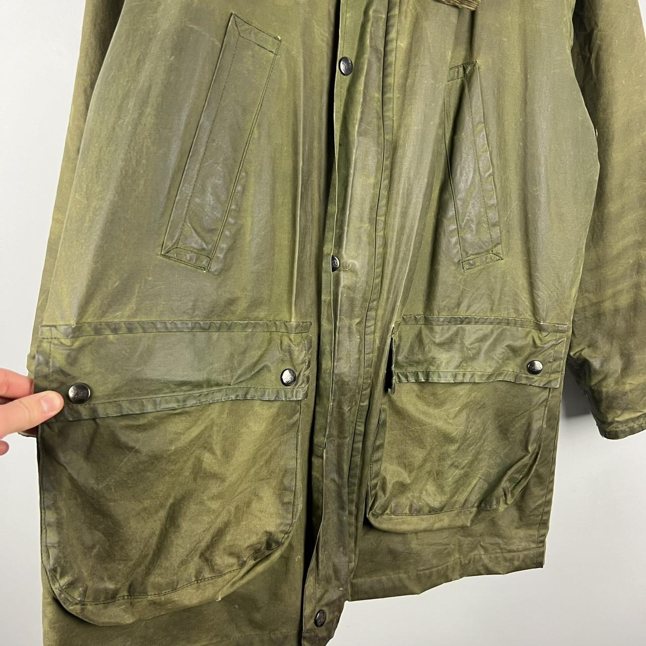 Vintage Burberry Wax Jacket (XL)