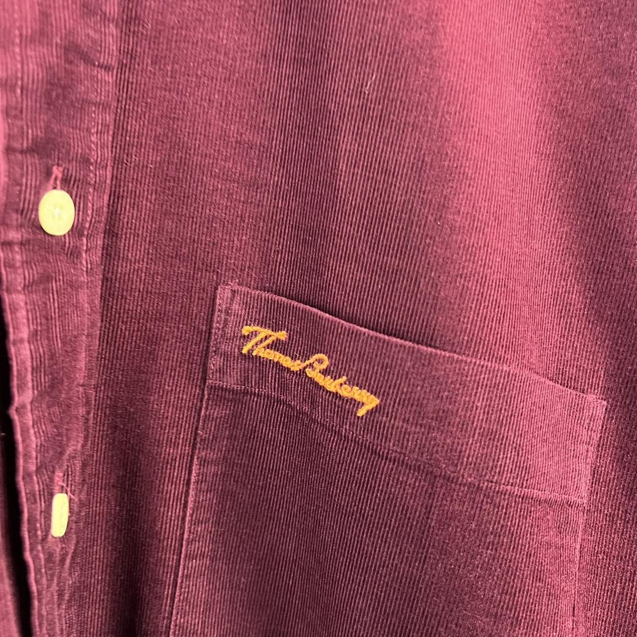 90’s Thomas Burberry Corduroy Shirt (XL)