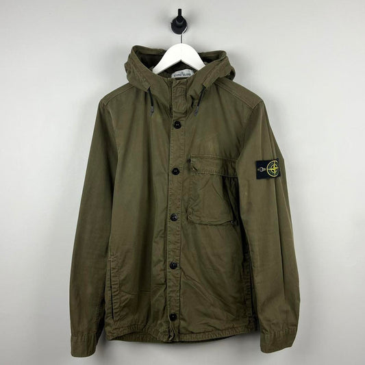 Stone Island Hooded Canvas Jacket (M)