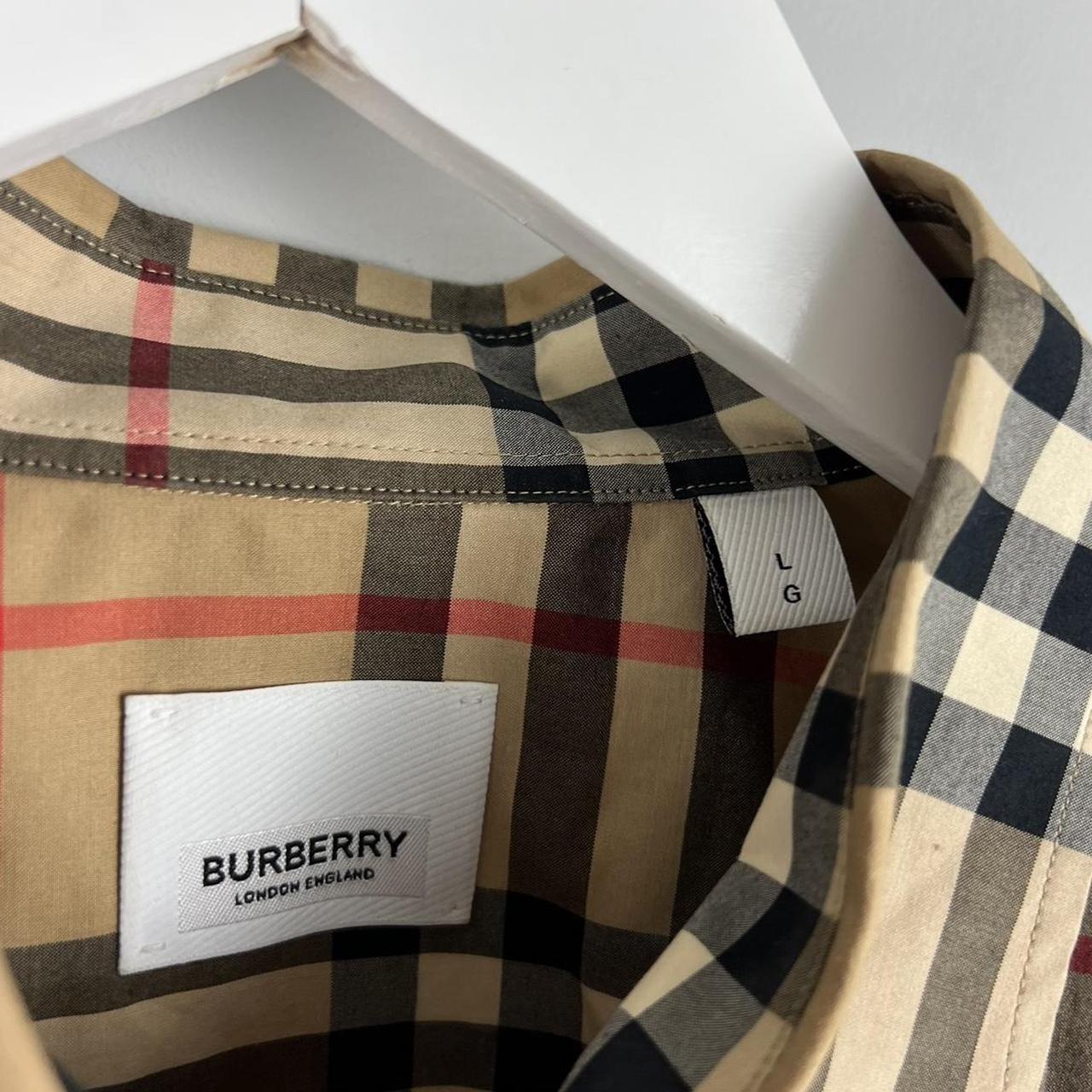 New Season Burberry Nova Check Shirt (L)