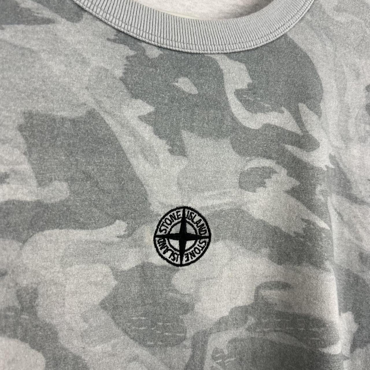 Stone Island Camo Logo T-shirt (M)