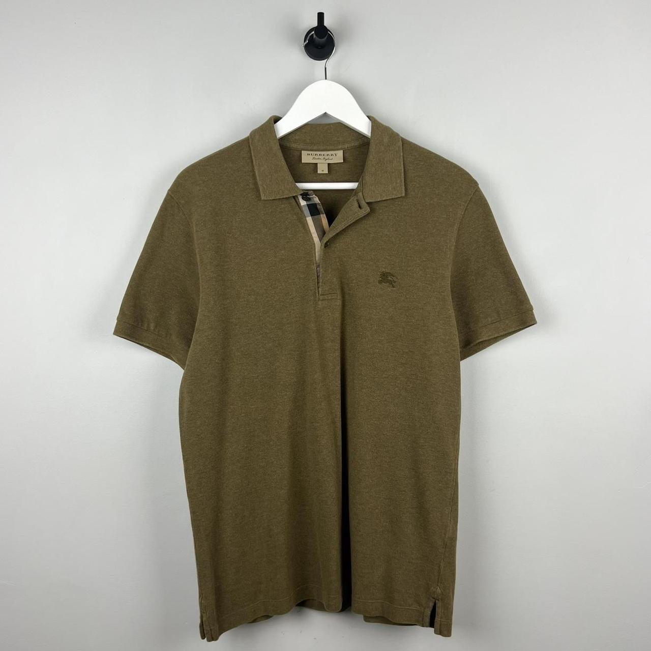 Burberry Crest Logo Polo Shirt (M)