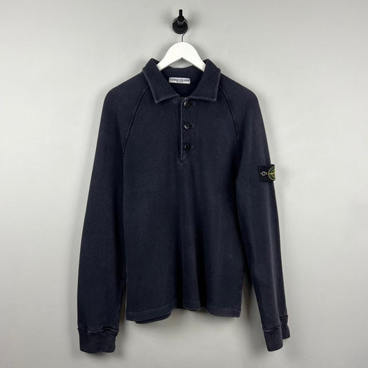 00’s Stone Island Collared Jumper (M)