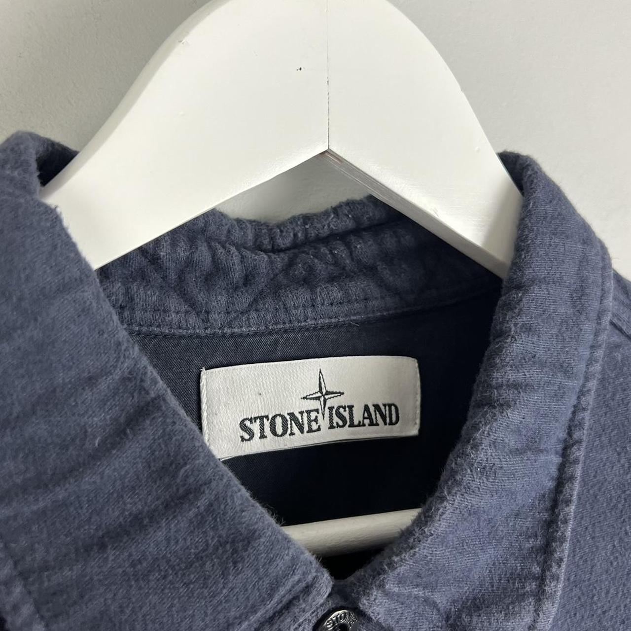 Stone island clearance moleskin shirt