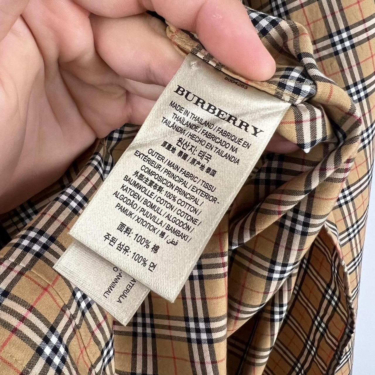 Burberry Nova Check Logo Shirt LS (M)