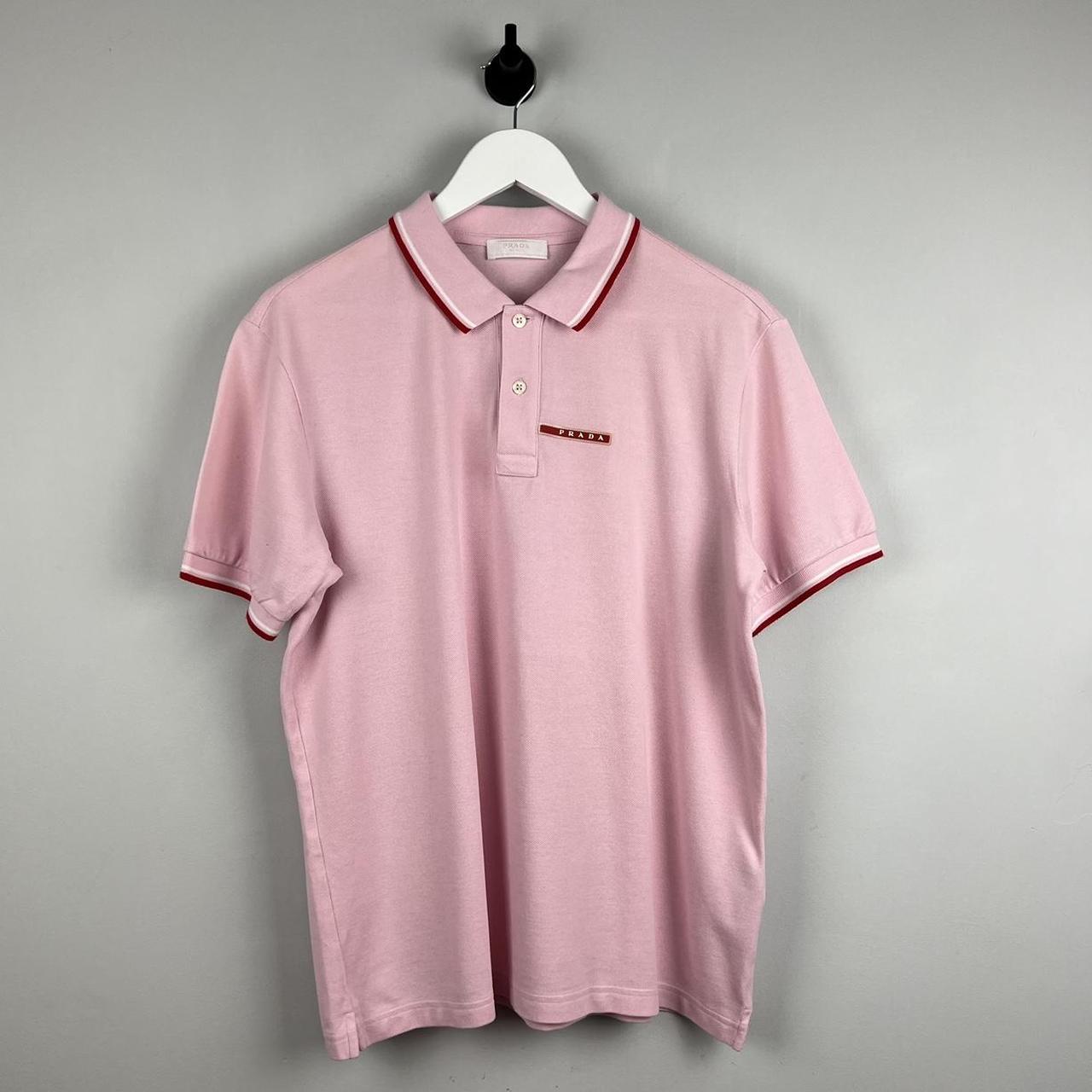 Prada Milano Sport Logo Polo Shirt (XL)