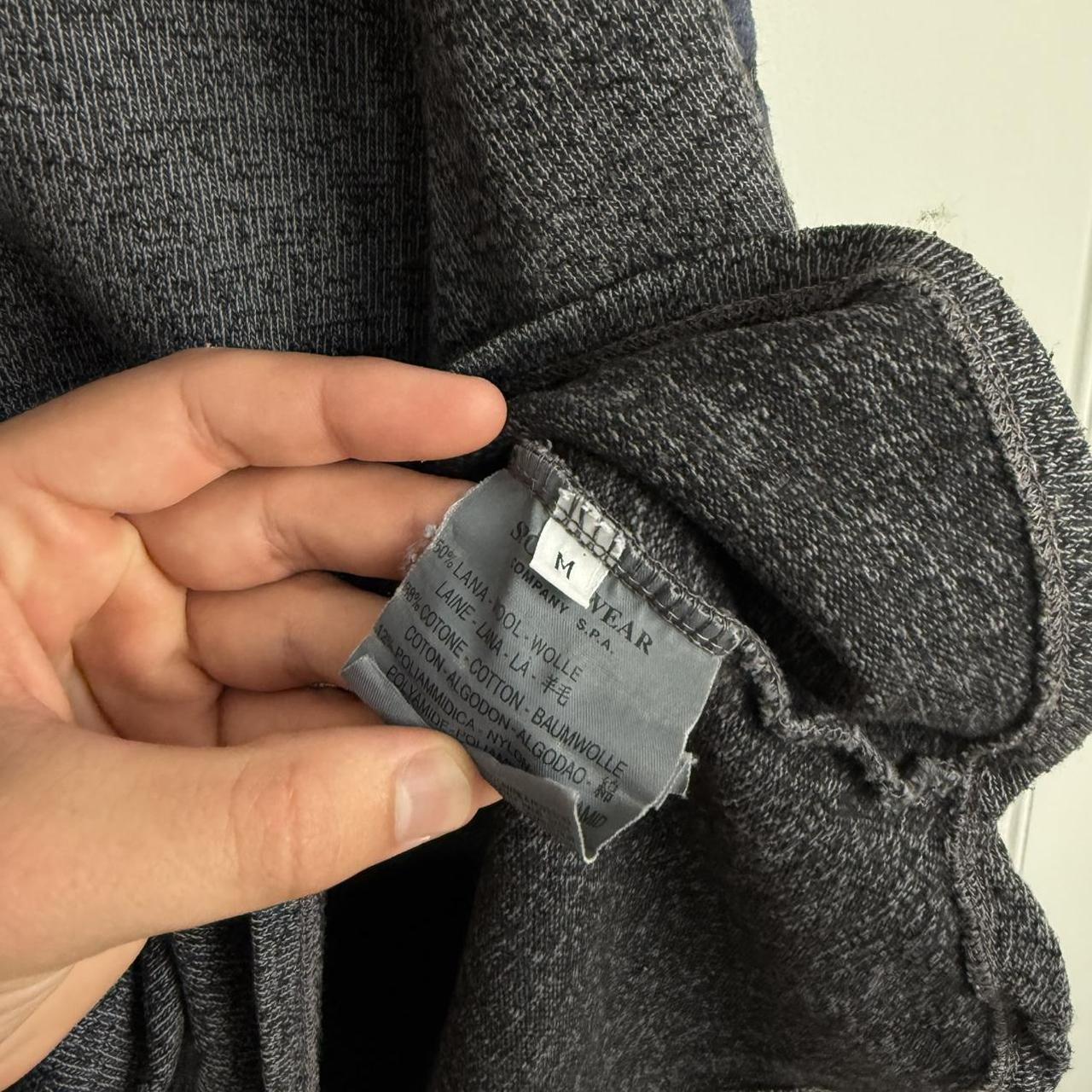 Mid 00s Stone Island Logo Jumper (M)