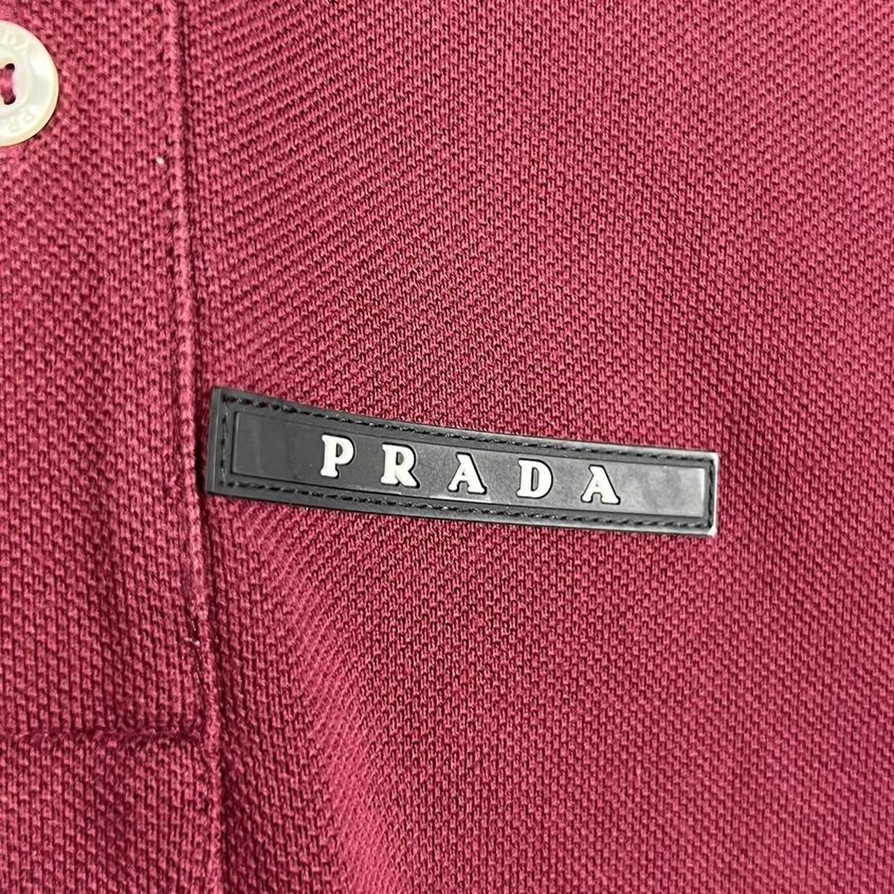 Prada Sport Logo Polo Shirt SS (L)