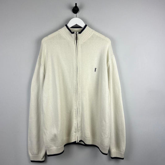 00’s YSL Logo Knit Jumper (XXL)