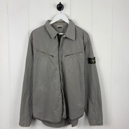 Stone Island Brushed Cotton Over Shirt (XL)