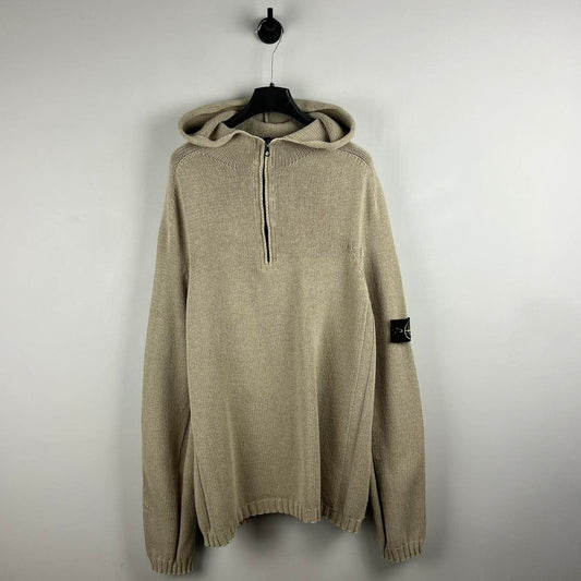 00s Stone Island Knit Hoodie (XL)