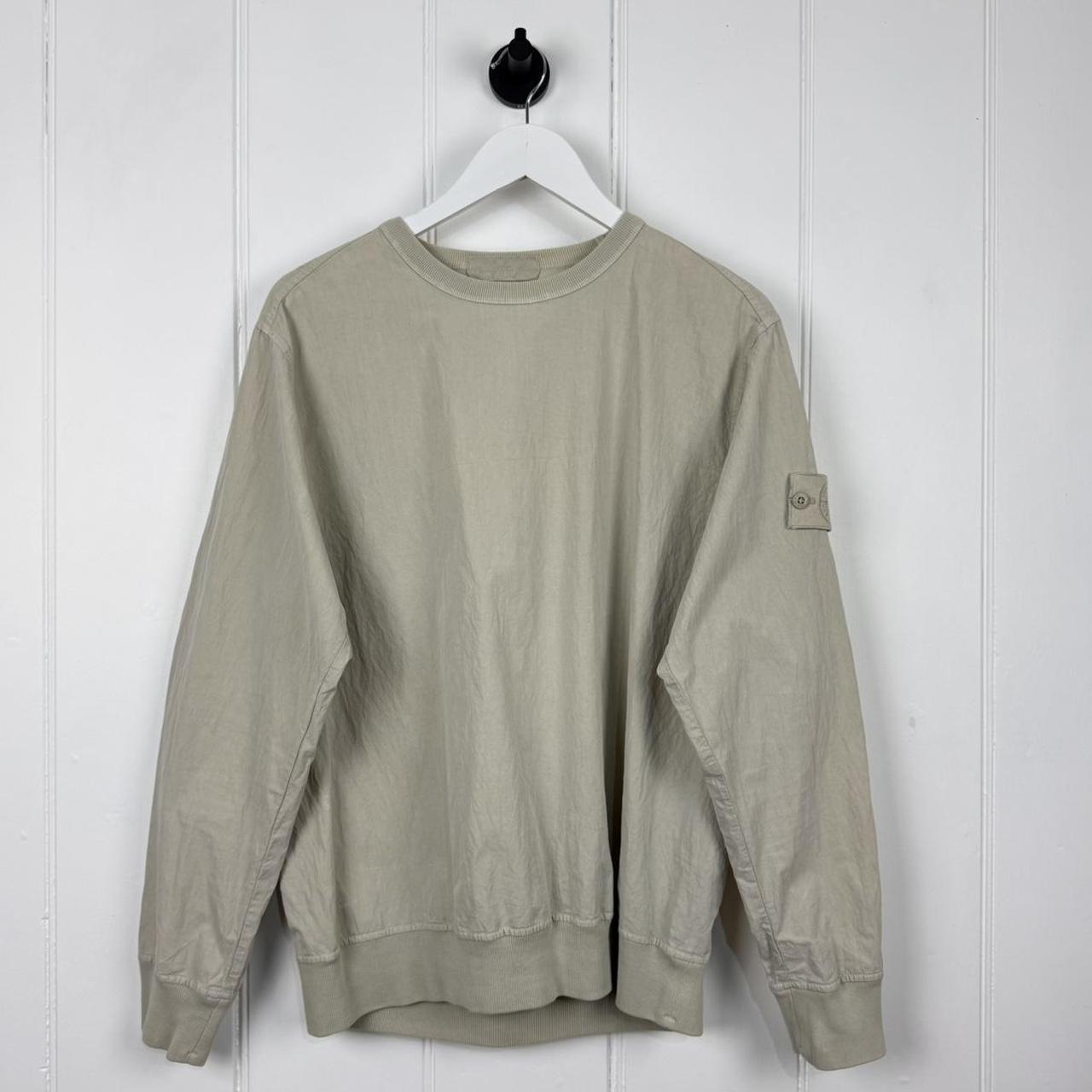 Stone Island Ghost Resin Cotton Sweatshirt (M)