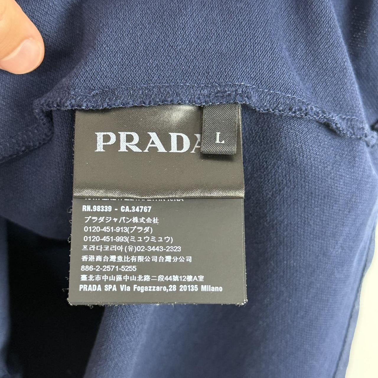 Prada Sport Logo Polo Shirt (L)