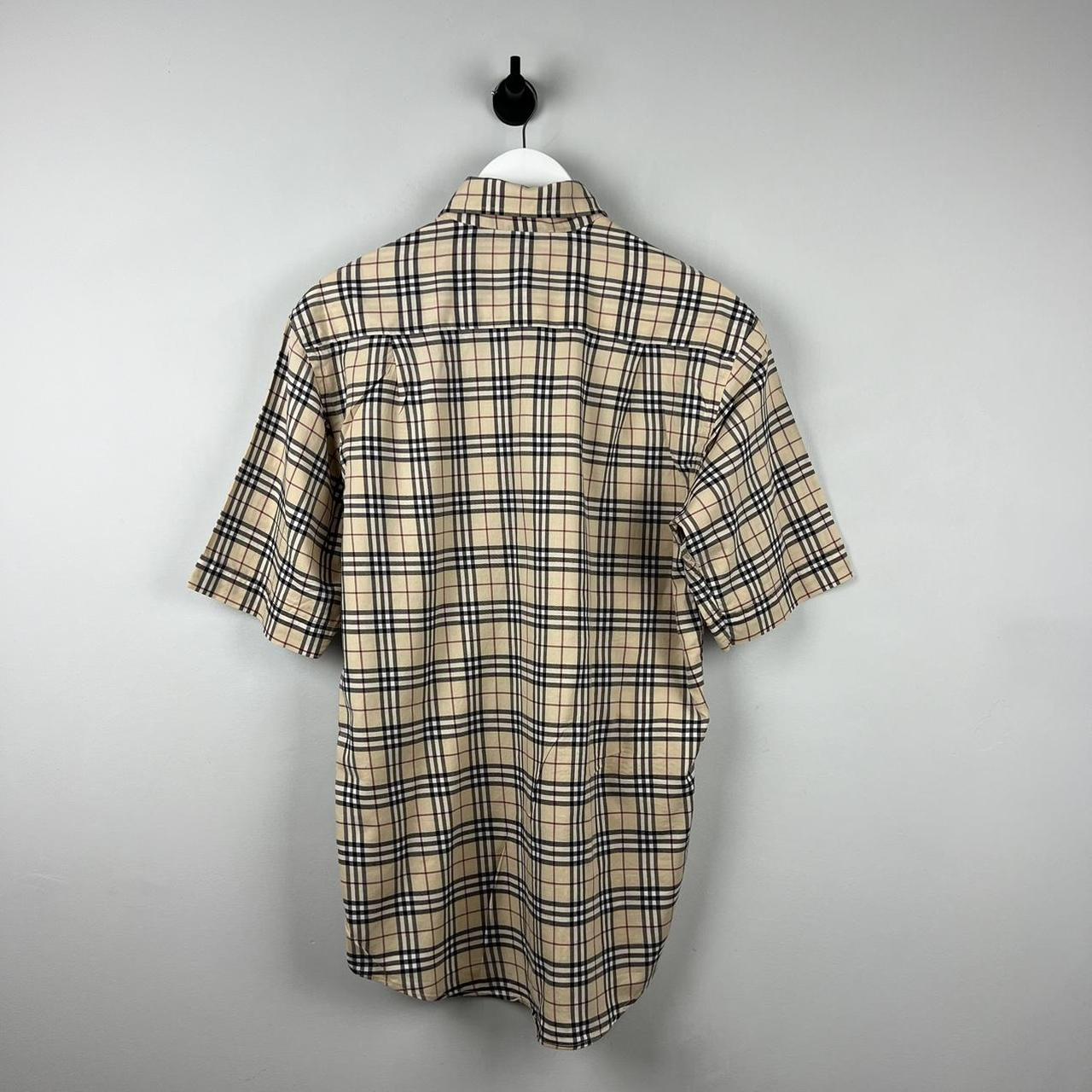 00’s Burberry Nova Check SS Shirt (M)