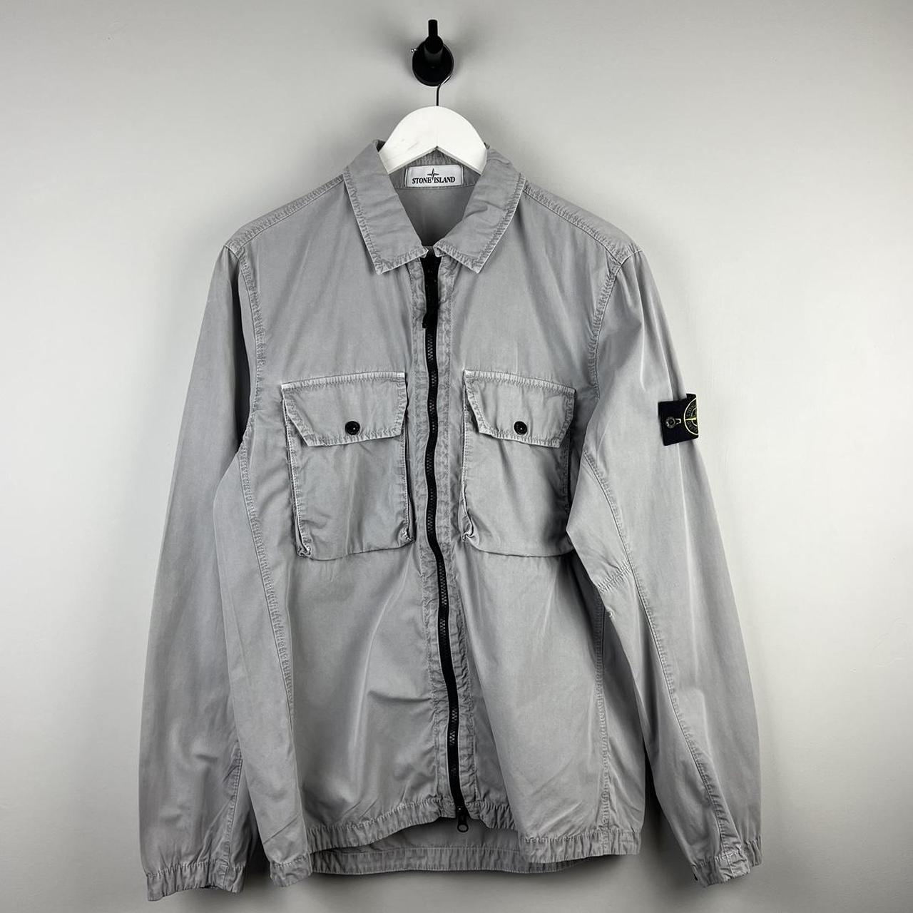 Stone Island Zip Over Shirt (M)