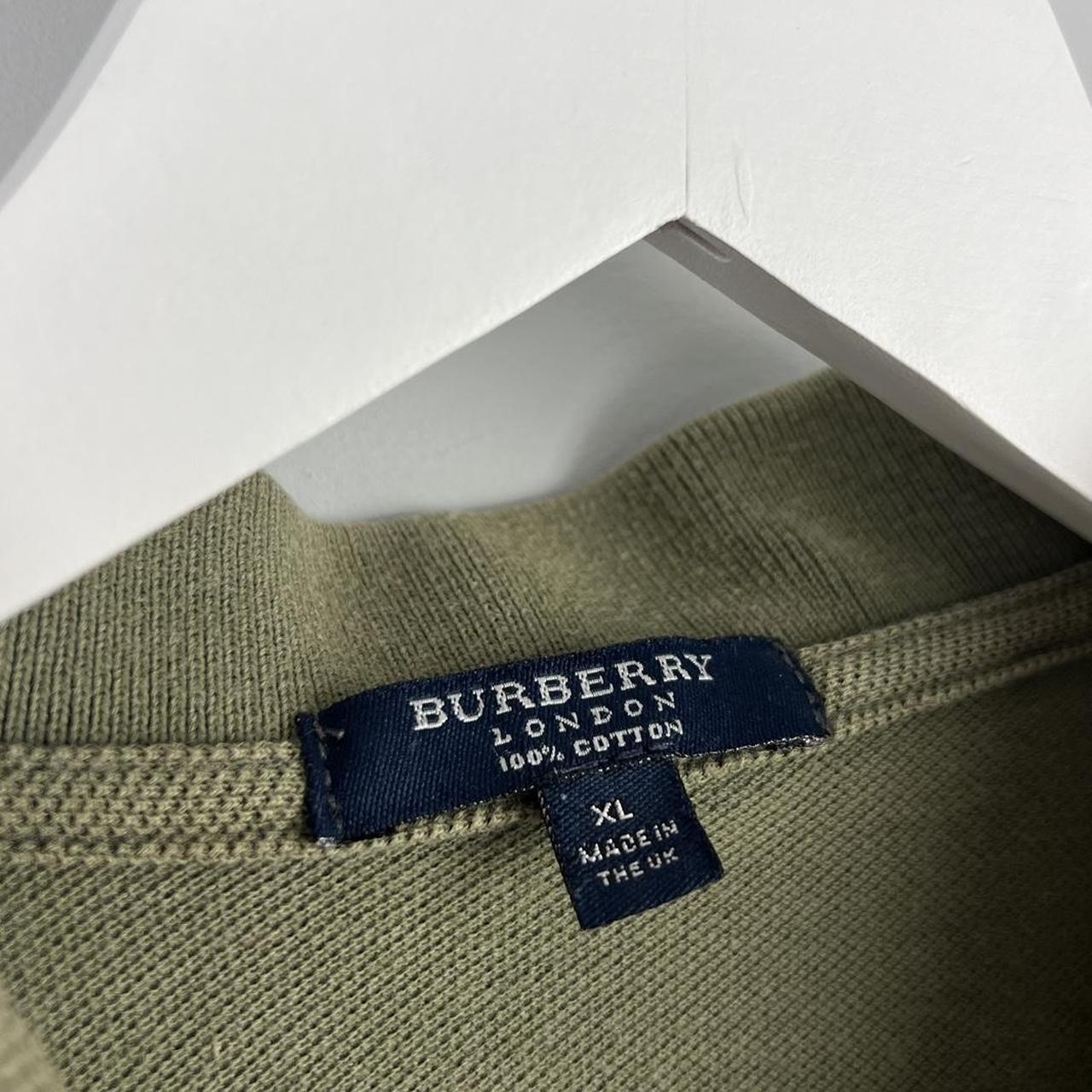 Vintage Burberry Logo Polo Shirt (XL)