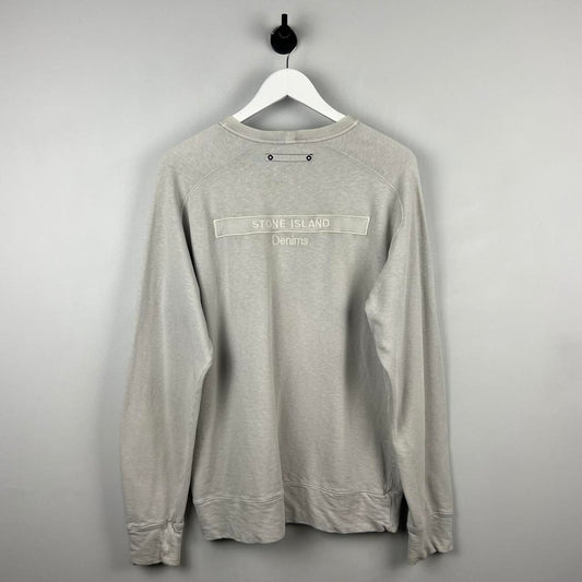 Stone Island Denims Logo Sweatshirt (L)