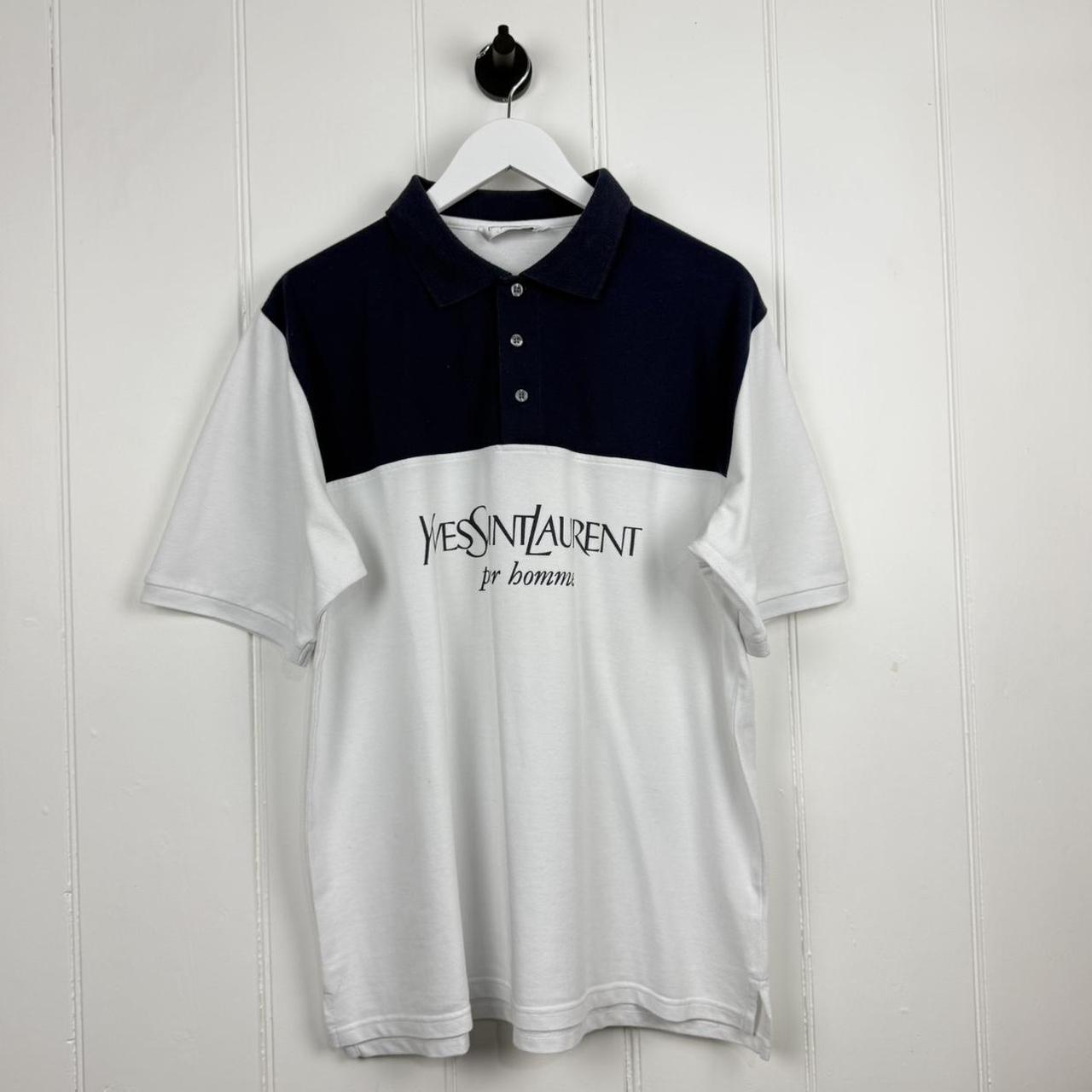 2000’s YSL Logo Polo Shirt (XL)