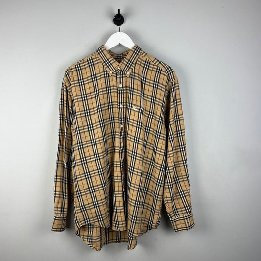 90's Burberry Nova Check Shirt (L)