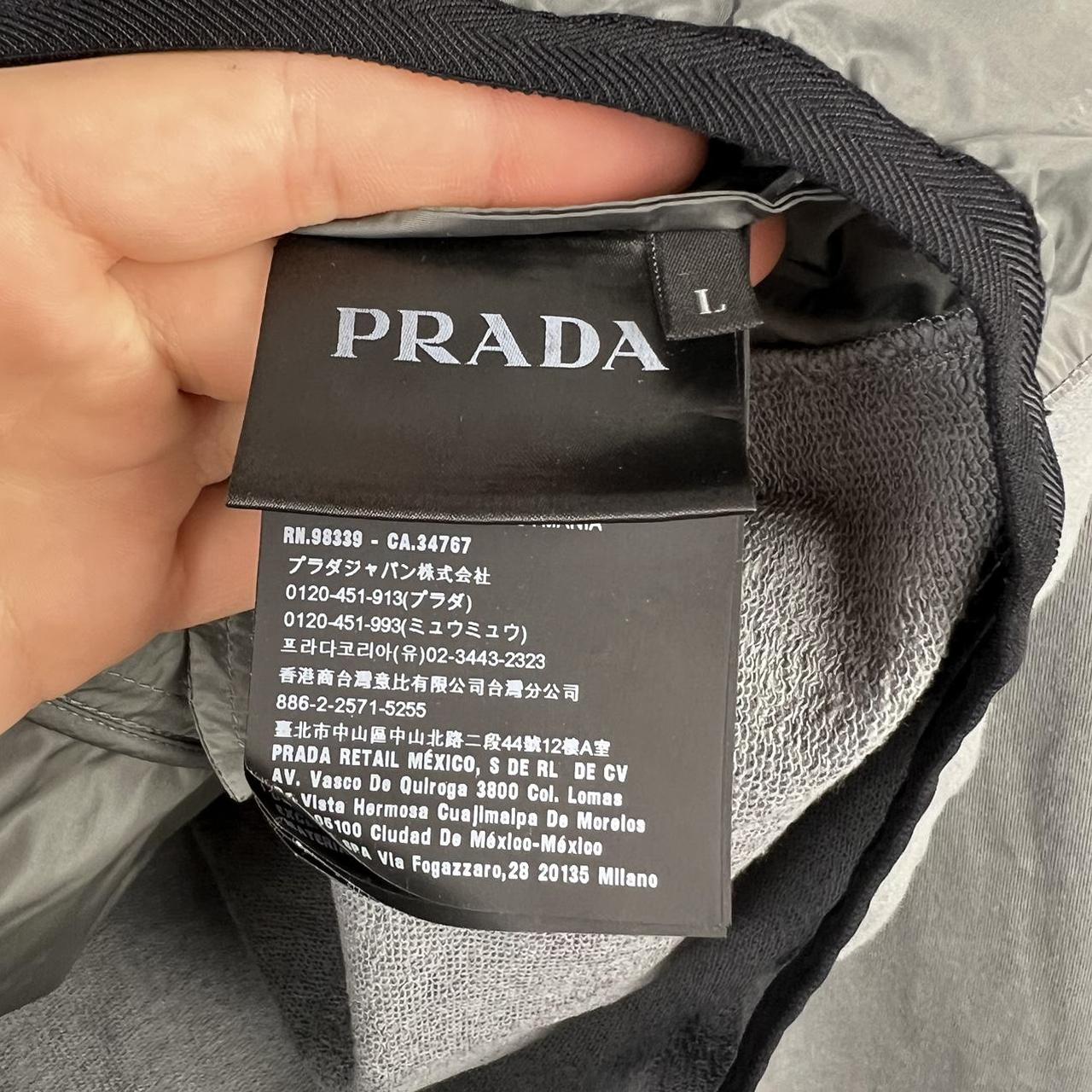 Prada Sport Logo Zip Jacket M