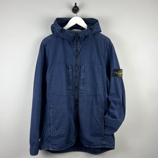 Stone Island Washed Canvas Jacket (XL)
