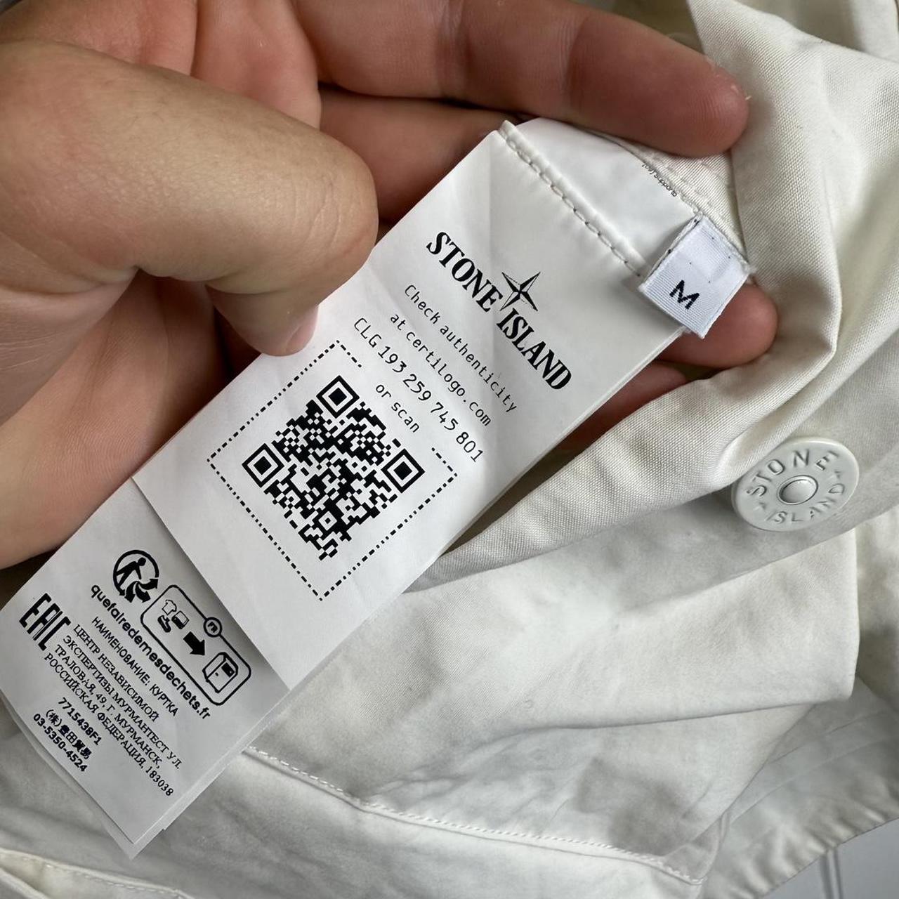 Stone Island Ghost O-Ventile Smock Jacket (M)