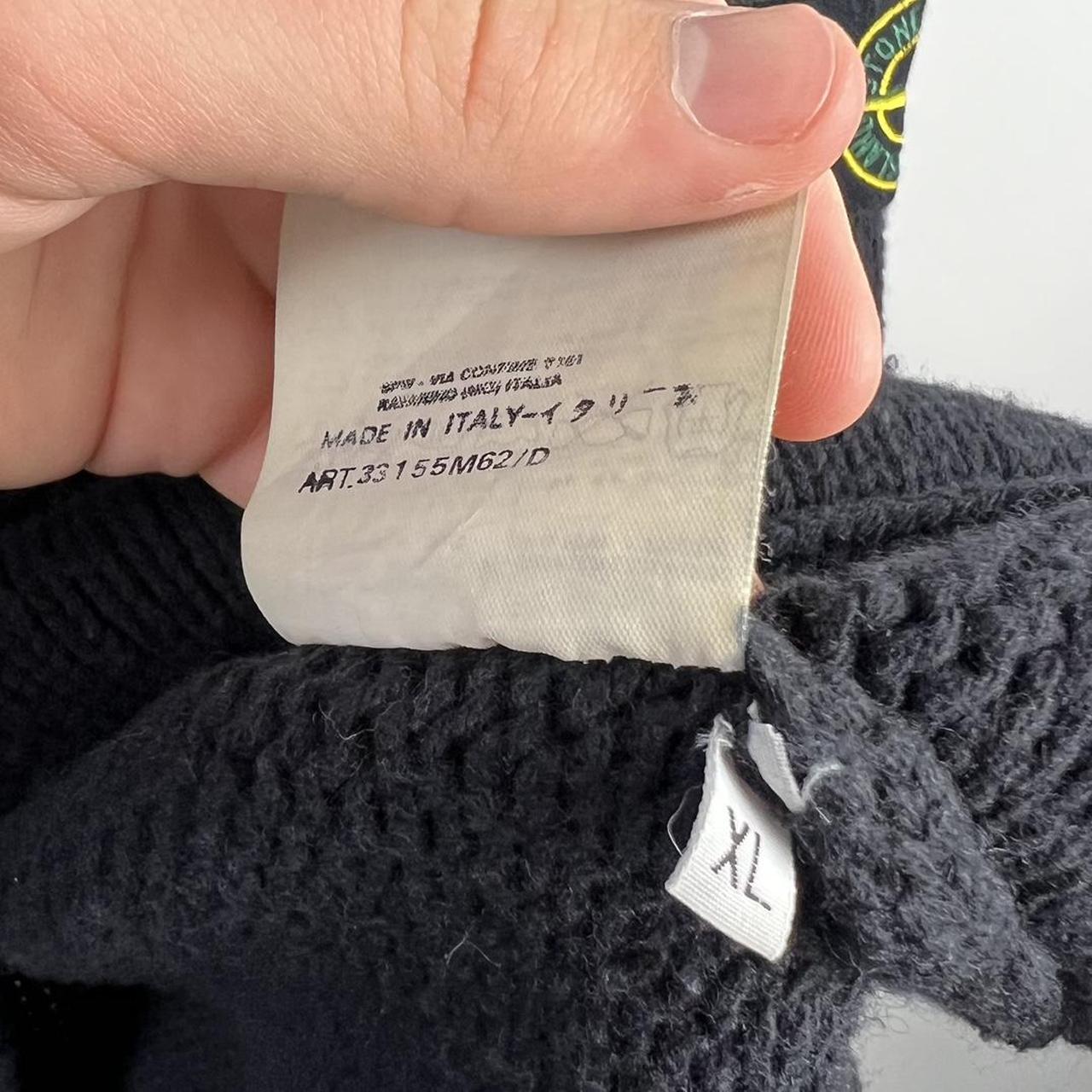 00’s Stone Island Quarter Zip Knit Jumper (XL)