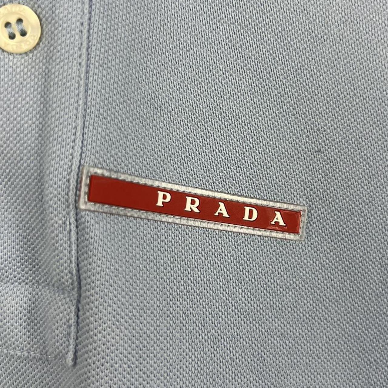 Prada Sport Logo Polo Shirt SS M fordgarmz