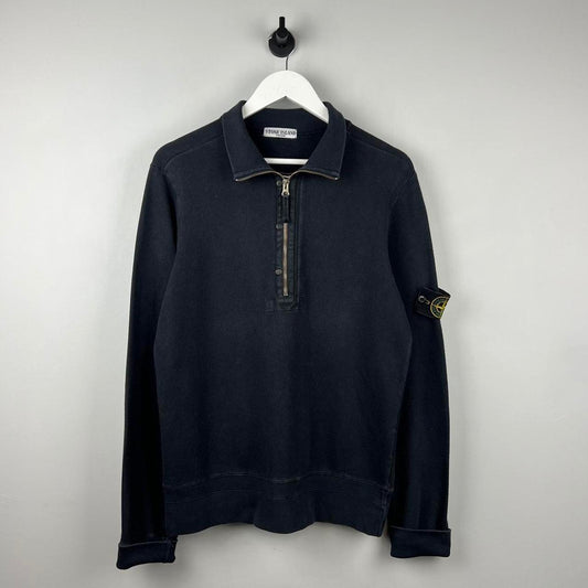 Stone Island Quarter Zip Jumper (M)