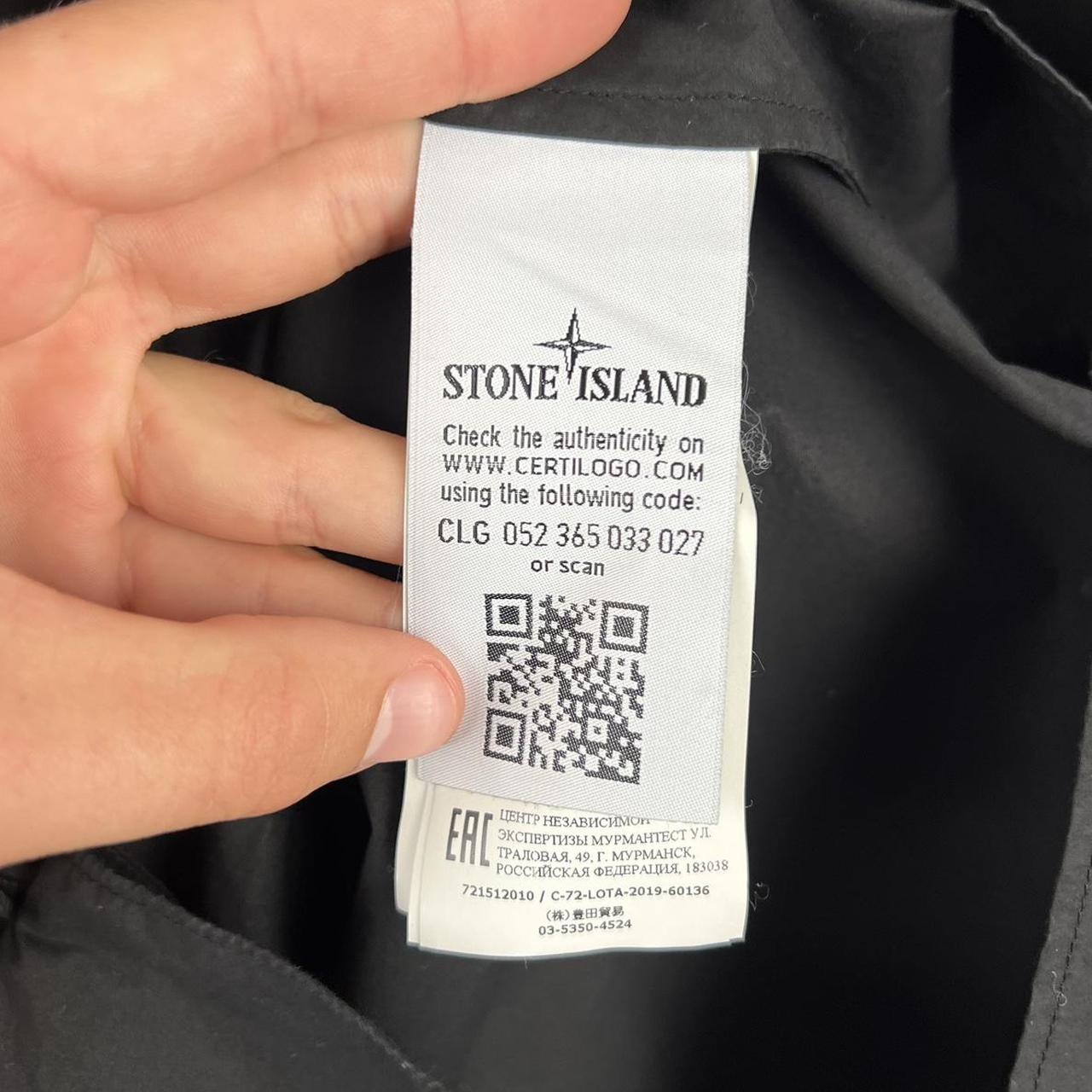 Stone Island Compass Logo Shirt LS (L)