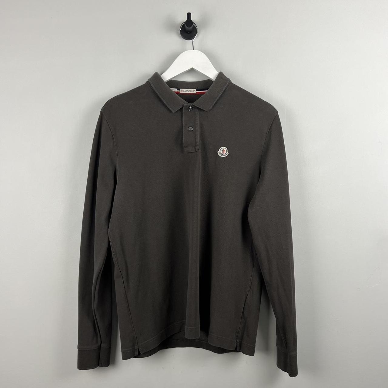 Moncler Maglia Longsleeve Polo Shirt (M)