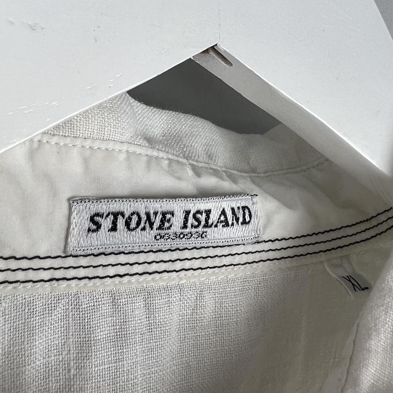 00s Stone Island Linen SS Shirt (XL)