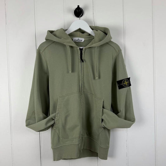 Stone Island Zip Up Hoodie (M)