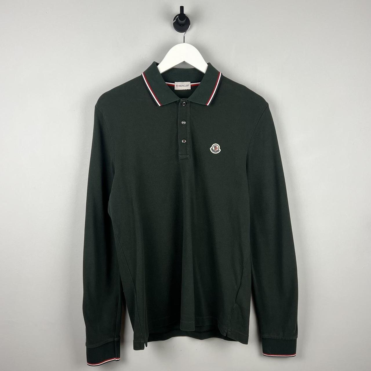 Moncler Longsleeve Polo Shirt (M)