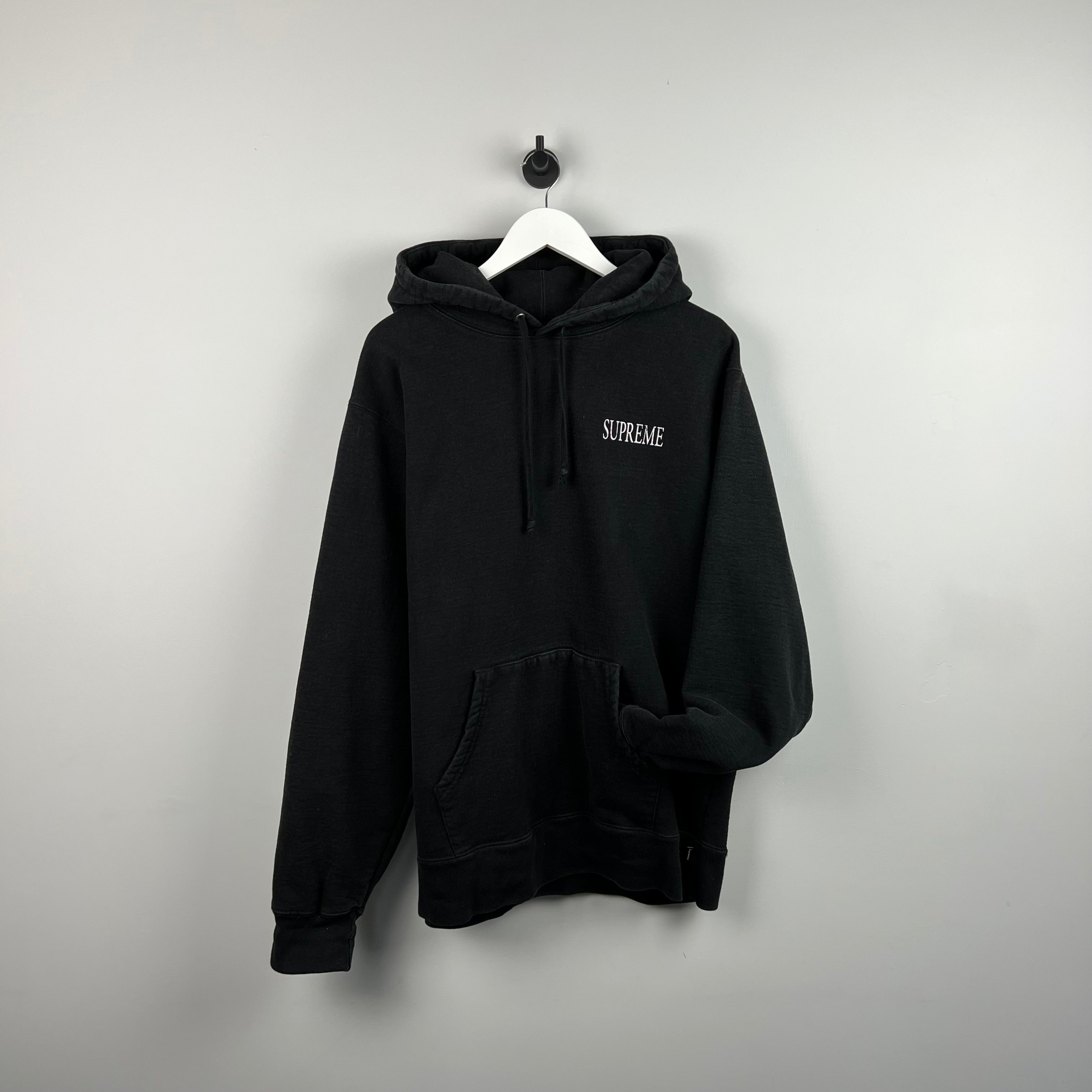 Supreme ‘The Decline’ Black Pullover Hoodie