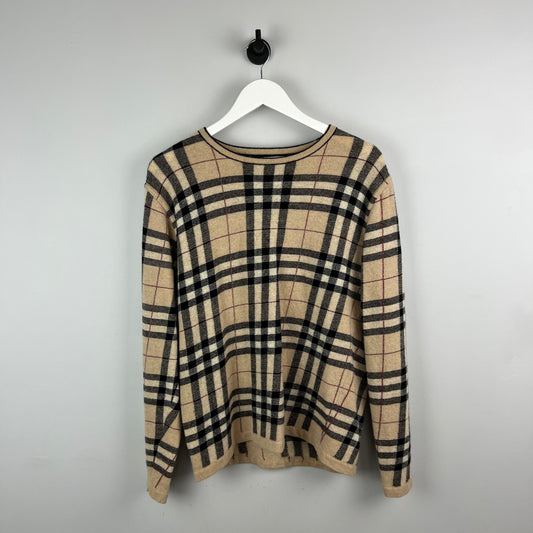 Burberry Nova Check Knit Jumper